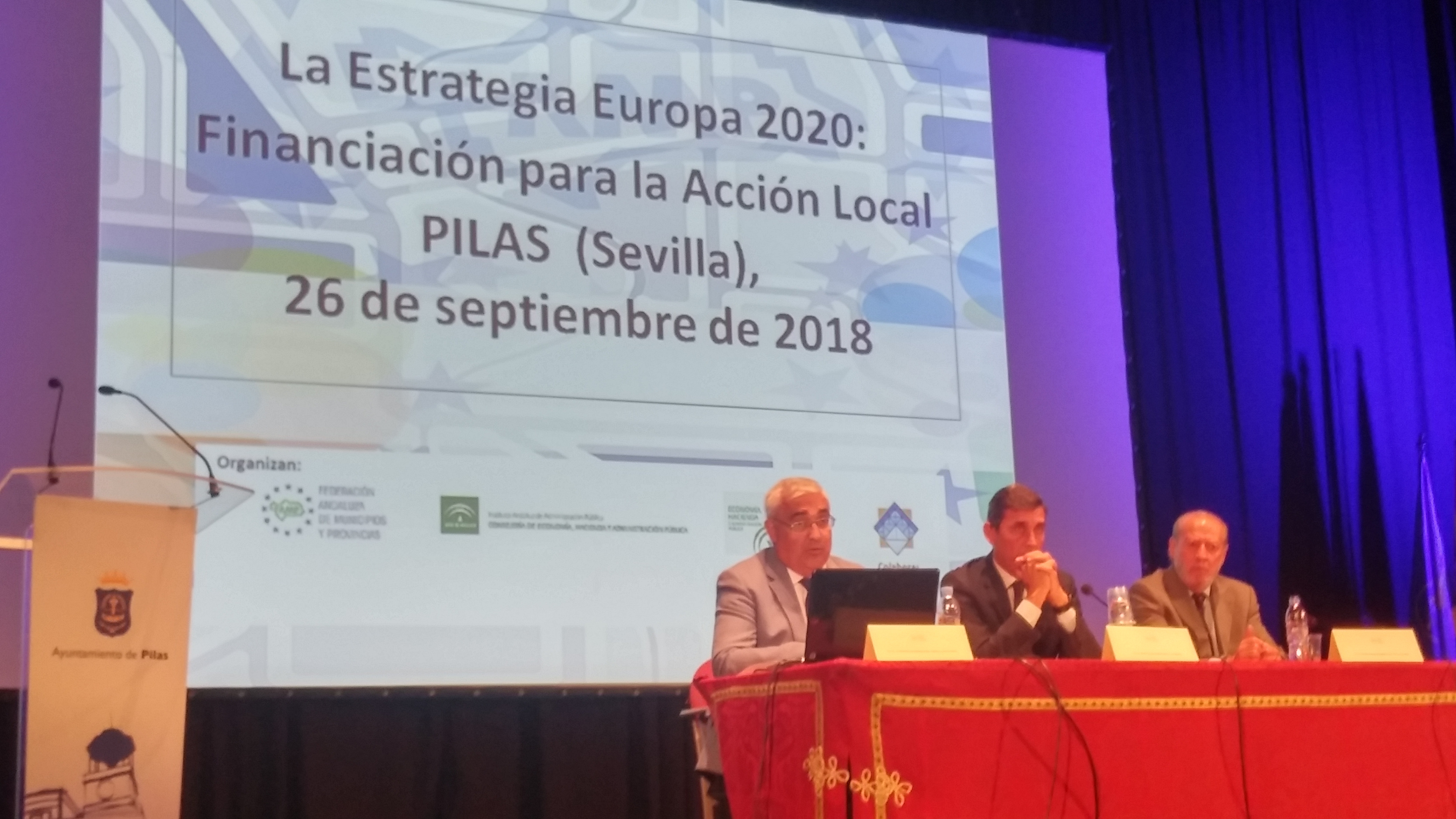 Jornada LA ESTRATEGIA EUROPA 2020: FINANCIACIÓN PARA LA ACCIÓN LOCAL