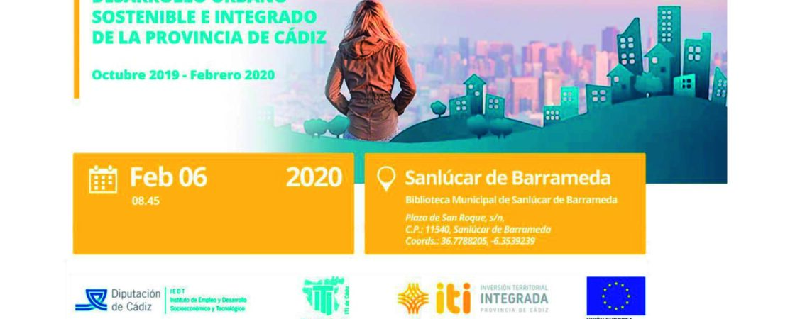 Sanlúcar de Barrameda acoge una jornada sobre la Estrategia DUSI