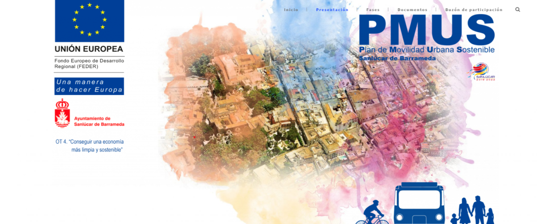 Presentación a la Junta de Portavoces del Plan de Movilidad Urbana Sostenible (PMUS) de Sanlúcar de Barrameda